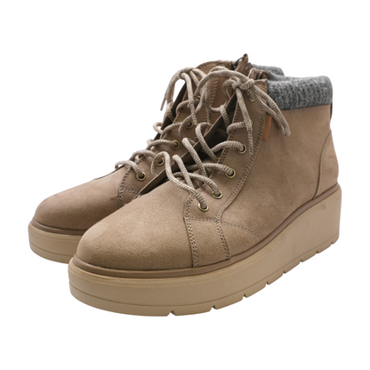 Beige Ankle Boots