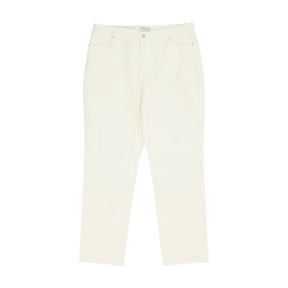 Ivory Straight Pants