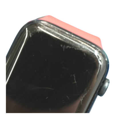 44mm Series SE 2 Midnight Smartwatch Red Band M/L
