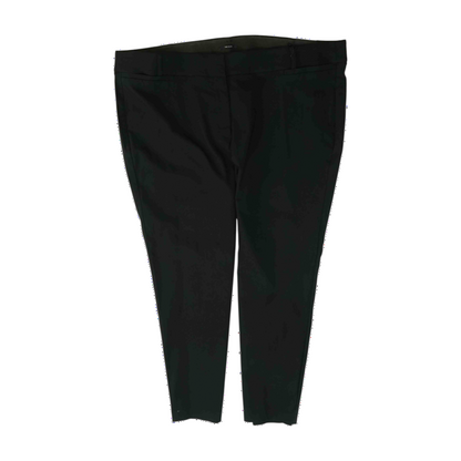 Black Plus Size Regular Pants