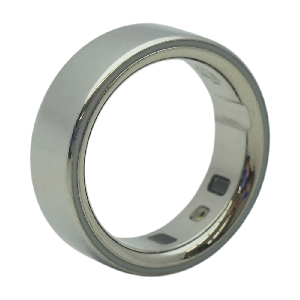 4th Gen Metallic Silver Smart Ring- Ring Only
