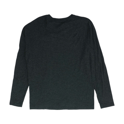 Gray Solid Henley T-Shirt