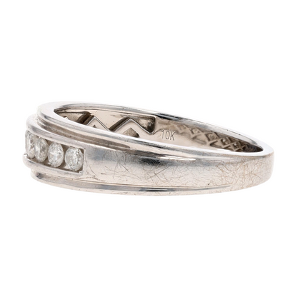.40 ctw 10K White Gold Diamond Band Ring