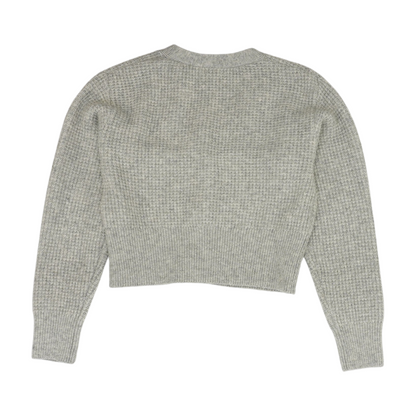 Gray Cardigan Sweater