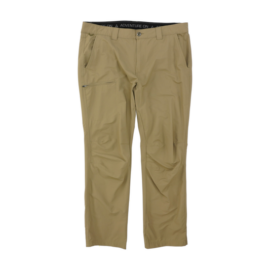Beige Regular Pants
