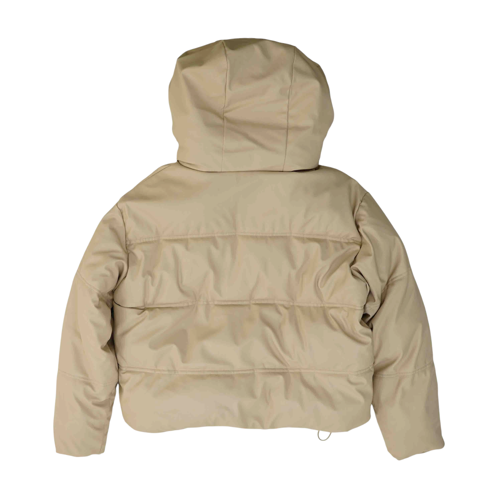 Beige Solid Jacket