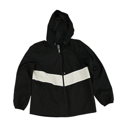Black Color Block Active Jacket
