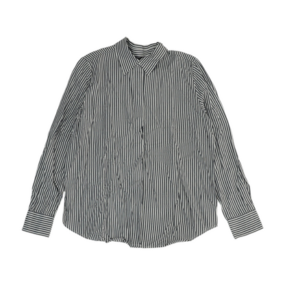 White Striped Button Down