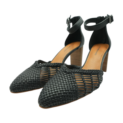 Black Block Heels