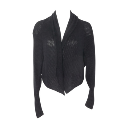 Black Cardigan Sweater