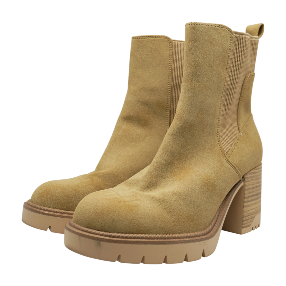 Mia Tan Ankle Boots – Image 1