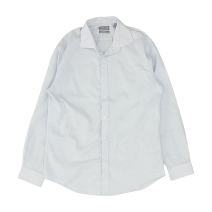 Blue Striped Long Sleeve Button Down