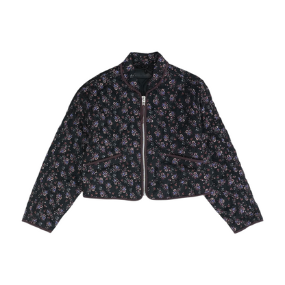 Black Floral Jacket