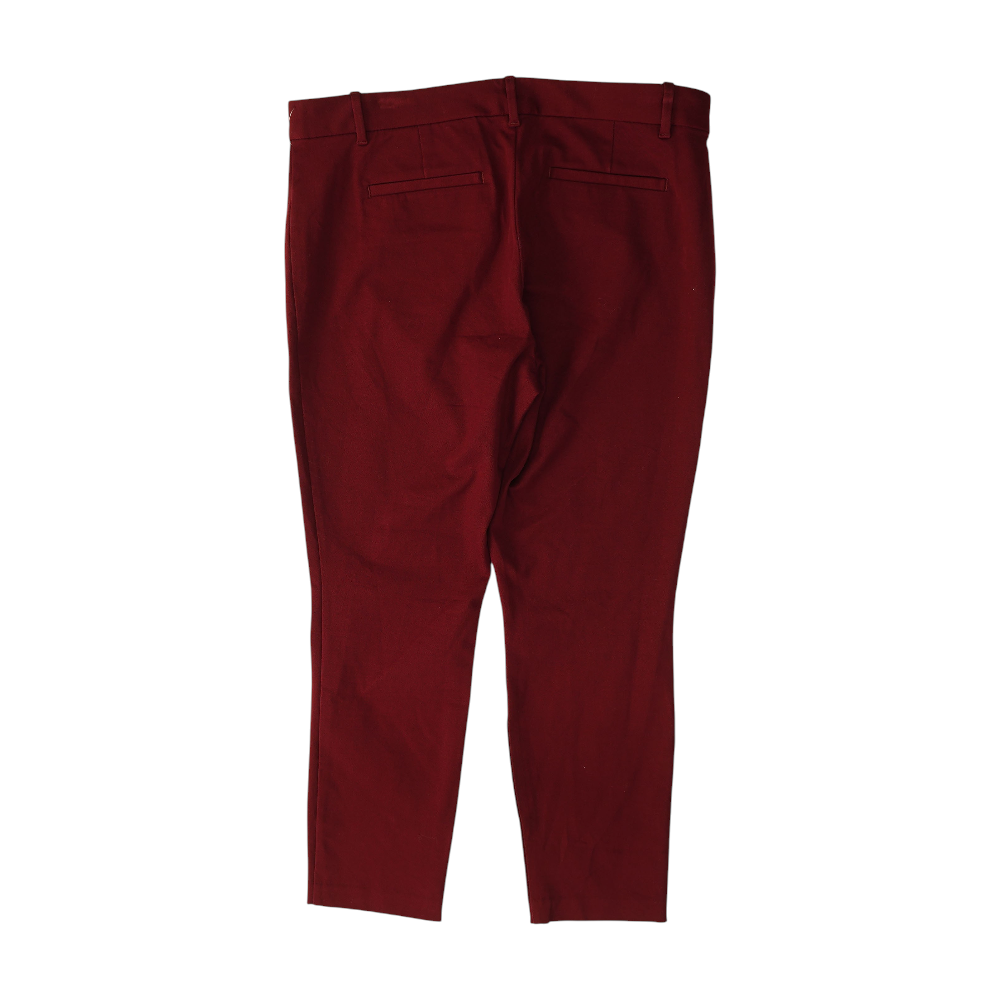 Maroon Regular Pants