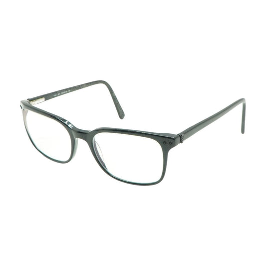 Black H164 Square Eyeglasses FRAMES ONLY