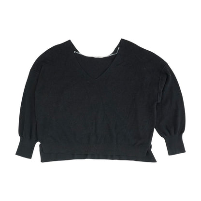 Black V-Neck Sweater