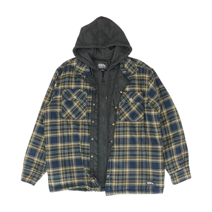 Navy Plaid Jacket
