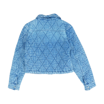Blue Solid Jacket
