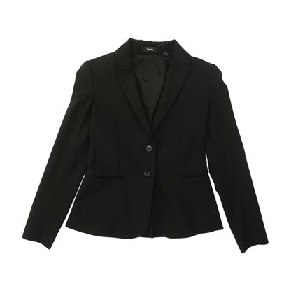 Black Solid Blazer