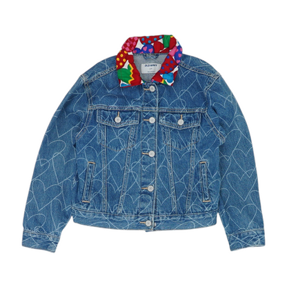 Blue Hearts Denim Jacket