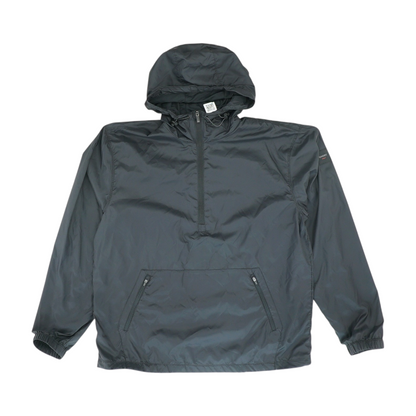 Black Solid 1/4 Zip Pullover
