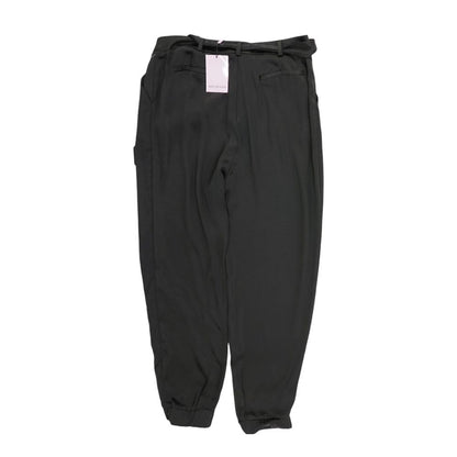 Black Solid Dress Pants