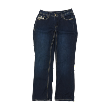 Navy Long Regular Jeans