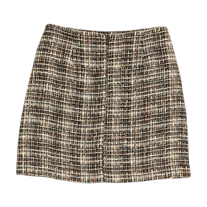 Multi Petite Plaid Mini Skirt