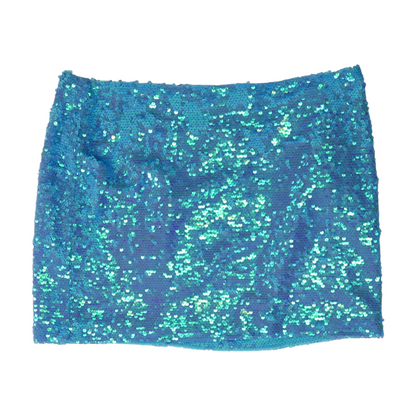 Blue Mini Skirt