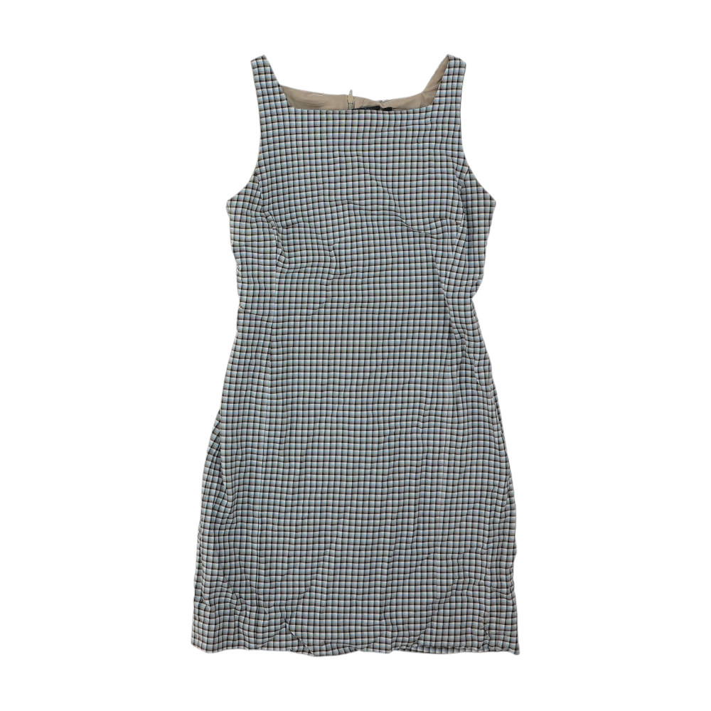 Multi Check Mini Dress