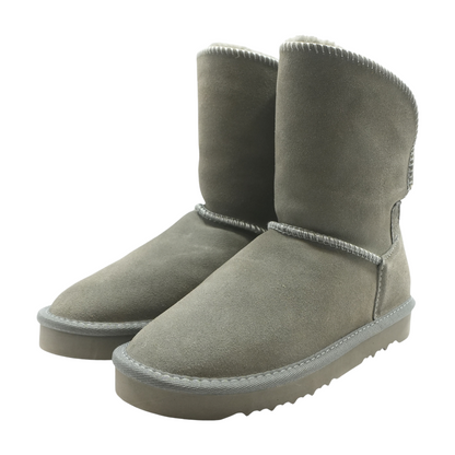 Gray Ankle Boots