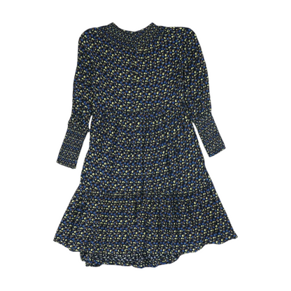 Navy Floral Dress