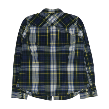 Multi Plaid Button Down