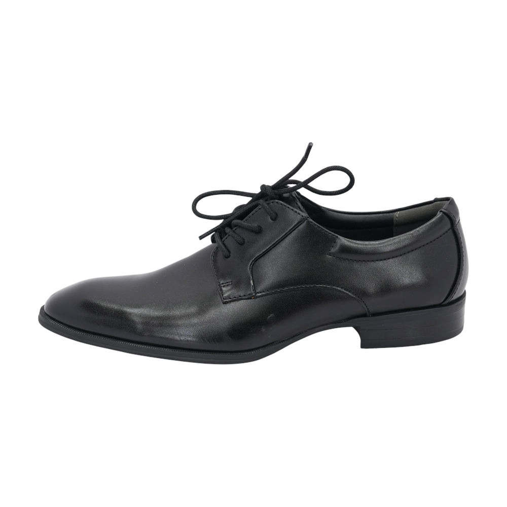 Black Lace-Up Dress Shoes