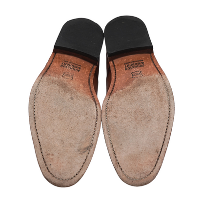 Brown Lace-Up Dress Shoes