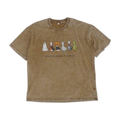 Brown Graphic T-Shirt