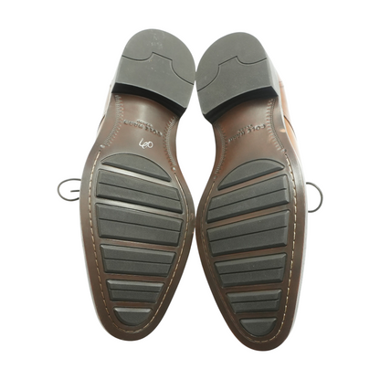 Brown Lace-Up Dress Shoes