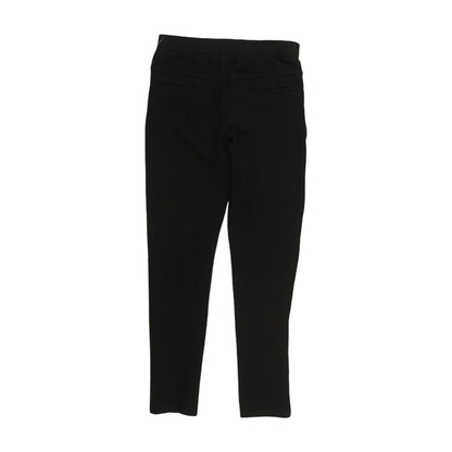 Black Solid Pants