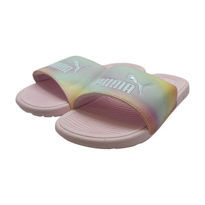 Pink Athletic Slides Shoes