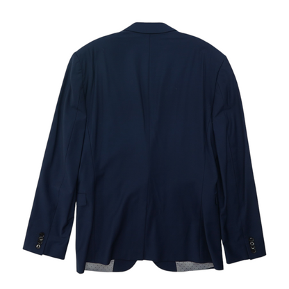 Navy Solid Suit Jacket