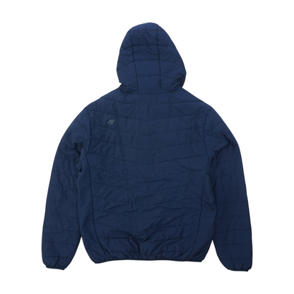 Blue Solid Jacket