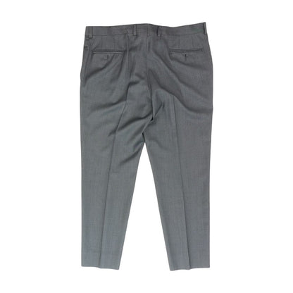 Charcoal Solid Dress Pants