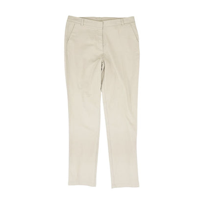 Khaki Solid Chino Pants