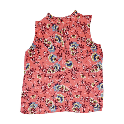 Pink Floral Blouse