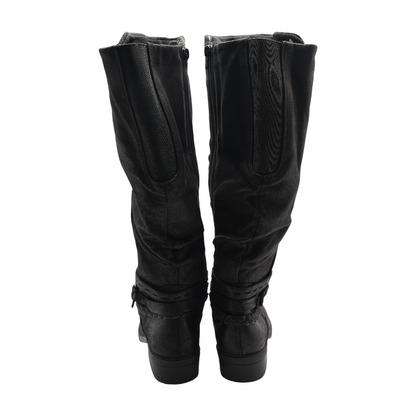 Black Knee-High Boots