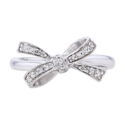 14K White Gold Diamond Fashion Ring