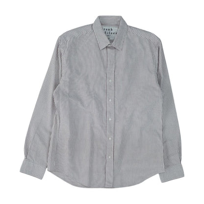 White Striped Button Down