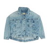 We the Free Blue Solid Denim Jacket – Image 1