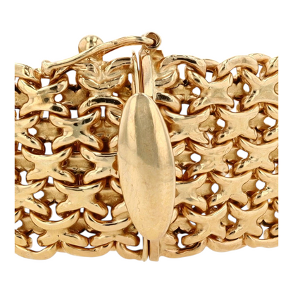 14K Yellow Gold Chain Bracelet