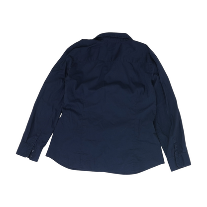 Navy Button Down